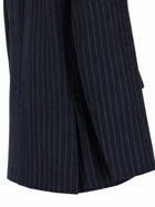 S MAX MARA Women's Wool Gessata Double-Breasted Jacket Blue, view 3