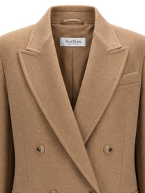 Max Mara Women's Double-Breasted Olimpia Jacket Beige, view 3