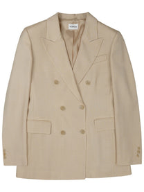 P.A.R.O.S.H Women's Giacca Doppiopetto Raisa Beige