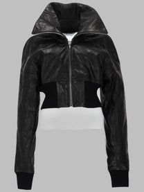 Rick Owens Women's Giacca Dracuflight Cropped Black