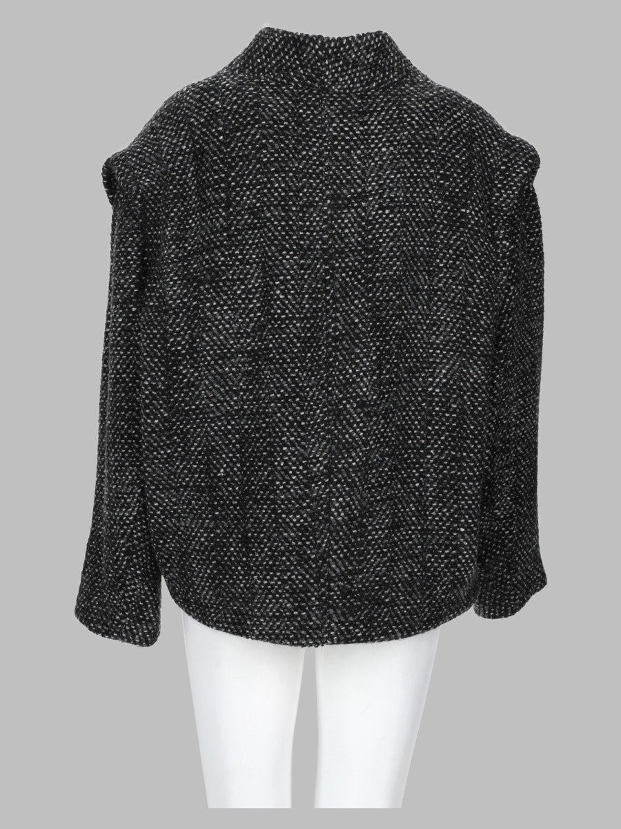 Isabel Marant Étoile Women's Giacca Drogo in Lana Spigata Grey