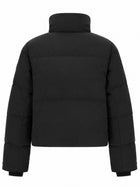 Canada Goose Women's Grandview Cropped Jacket Black, view 3