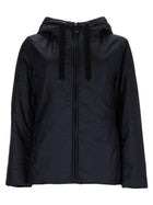 S MAX MARA Women's Padded Jacket with Hooded in Tela Antigoccia Blue