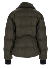 Moncler Grenoble Women's Padded Monteain Jacket Grey