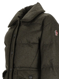 Moncler Grenoble Women's Padded Monteain Jacket Grey