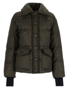 Moncler Grenoble Women's Padded Monteain Jacket Grey