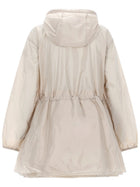 Moncler Women's Impermeabile Weteau Jacket White, view 3