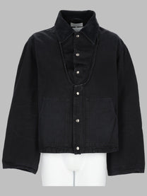 Maison Margiela Men's Giacca in Denim Black