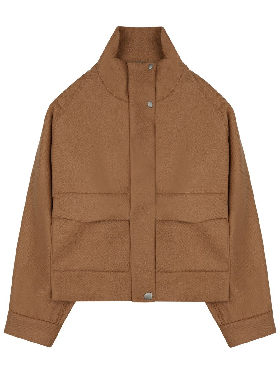 Nine:Inthe:Morning Women's Giacca in Lana Brown