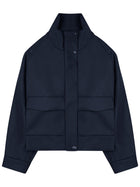 Nine:Inthe:Morning Women's Wool Jacket Blue