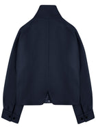 Nine:Inthe:Morning Women's Wool Jacket Blue, view 2