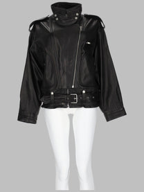 ISABEL MARANT Women's Giacca in Pelle Dagnello Black
