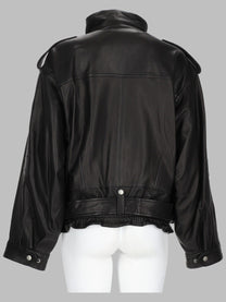 ISABEL MARANT Women's Giacca in Pelle Dagnello Black