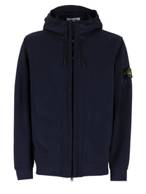 Stone Island Men's Giacca in Tessuto Tecnico Due Strati Blue