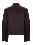 Our Legacy Men's Zip Mini Jacket Brown, view 3