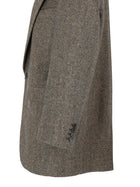 Saint Laurent Women's Wool Single-Breasted Jacket Grey