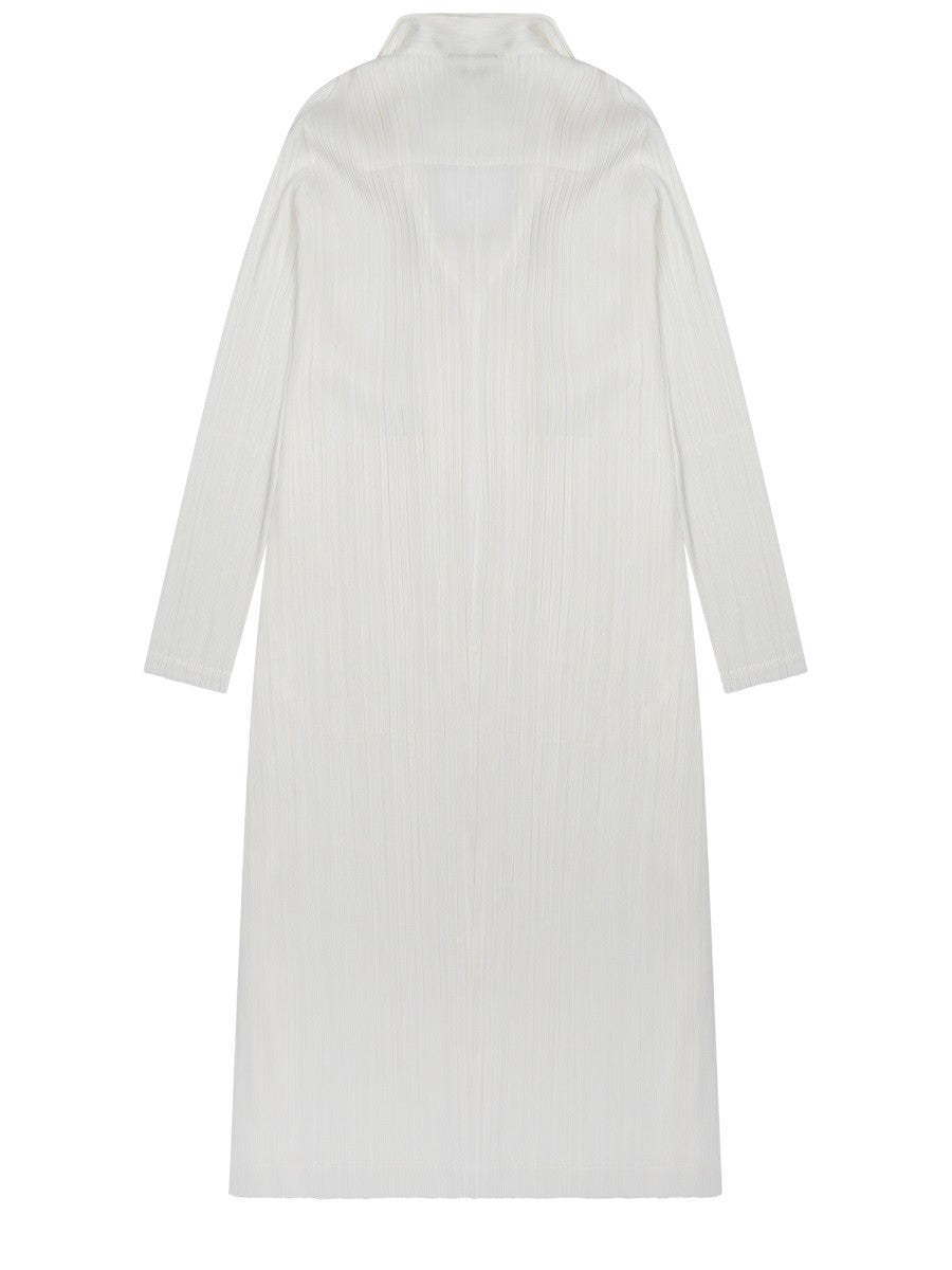 Pleats Please Issey Miyake Women's Giacca Monthly Colors: February White