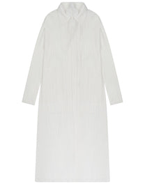 Pleats Please Issey Miyake Women's Giacca Monthly Colors: February White