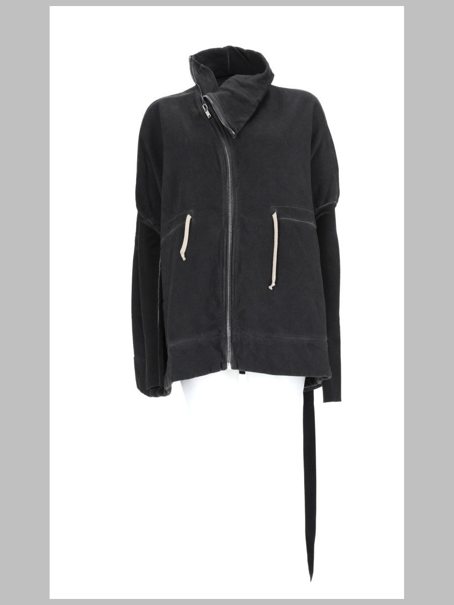 DRKSHDW Women's Giacca Mountain Con Zip Asimmetrica Grey