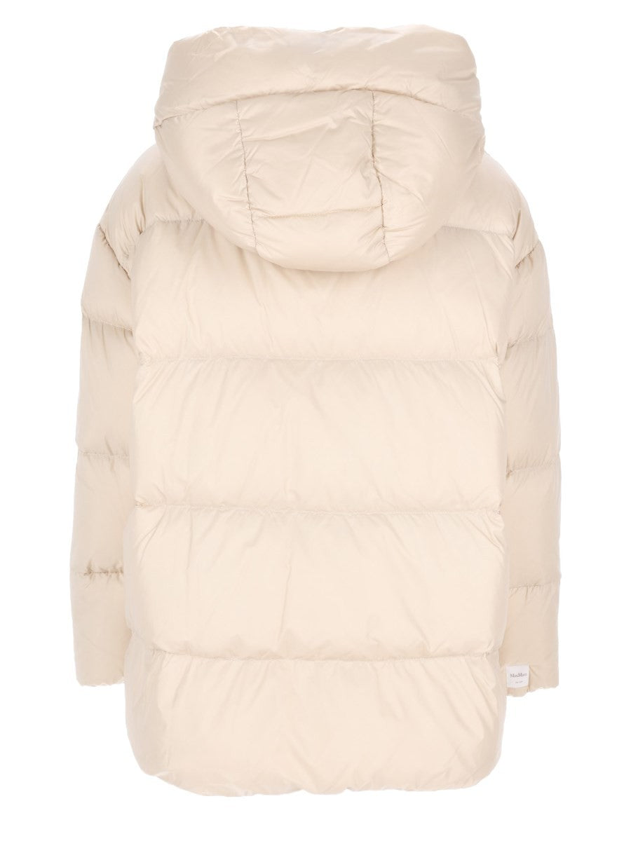 S MAX MARA Women's Nerine Padded Jacket White, view 2