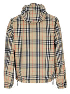 Burberry Men's Newport Reversible Jacket with Motif Check Beige, view 6