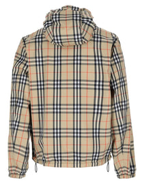 Burberry Men's Newport Reversible Jacket with Motif Check Beige, view 6
