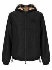 Burberry Men's Newport Reversible Jacket with Motif Check Beige, view 2