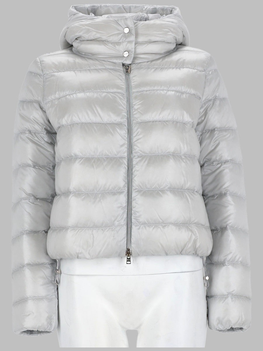 Herno Women's Giacca Resort in Nylon Ultralight Grey