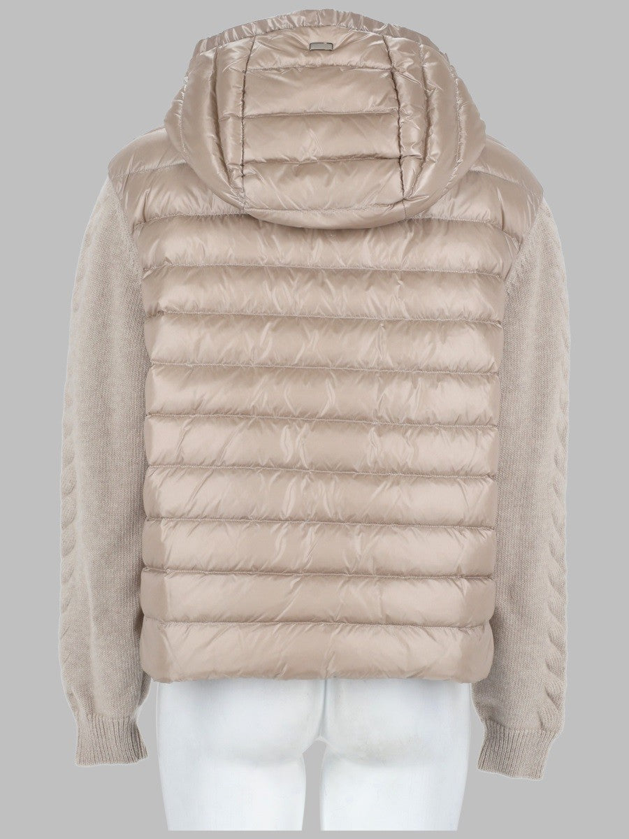 Herno Women's Giacca Resort in Nylon Ultralight Beige