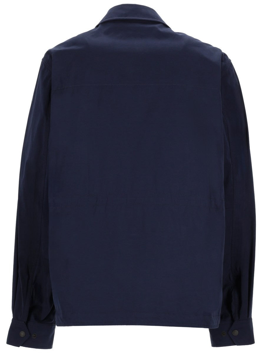 Moncler Men's Giacca Roquille Con Gilet Removibile Blue