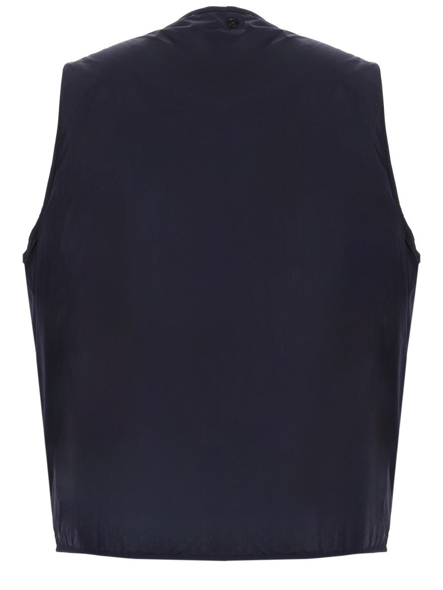Moncler Men's Giacca Roquille Con Gilet Removibile Blue
