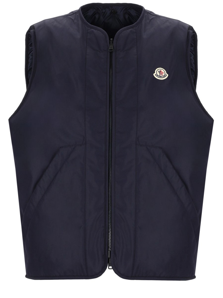 Moncler Men's Giacca Roquille Con Gilet Removibile Blue