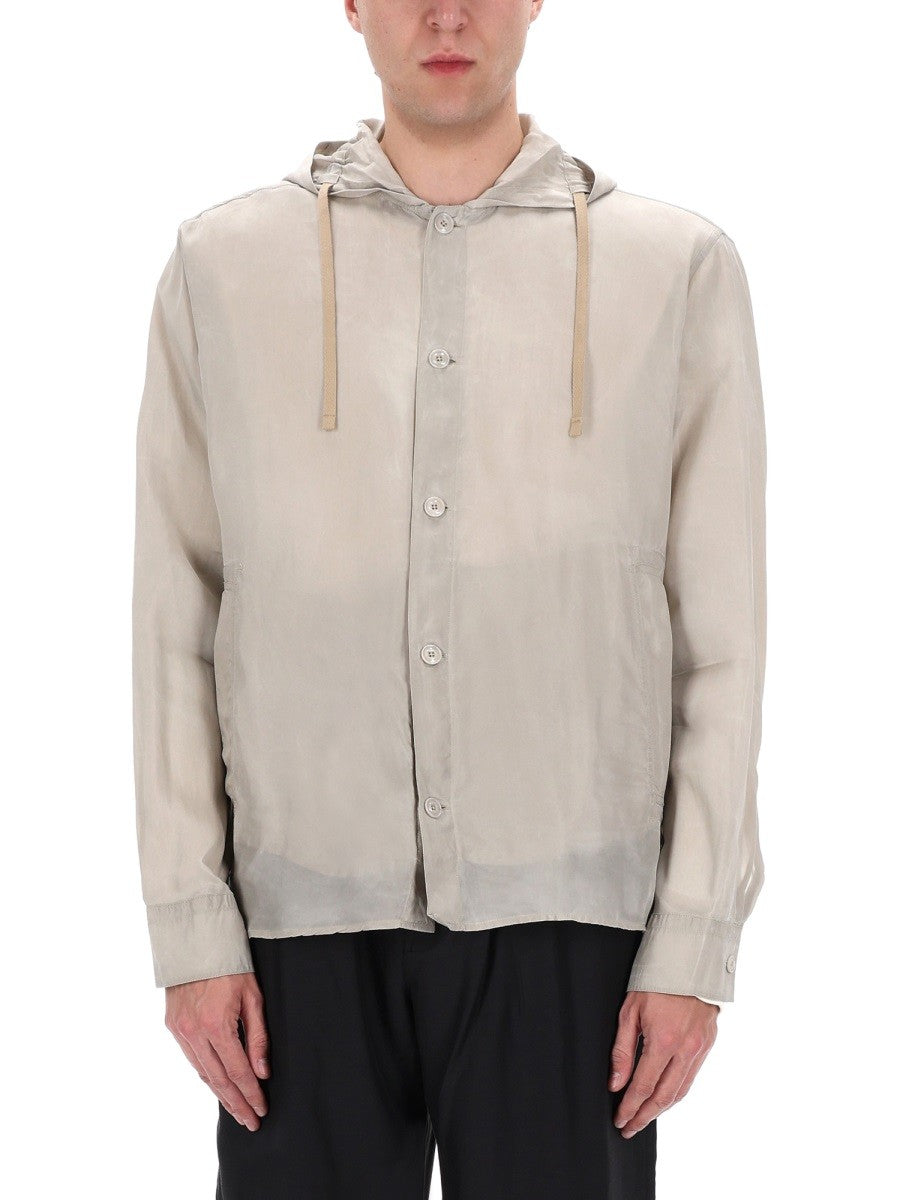 Our Legacy Men's Giacca Rover Shirt Grey