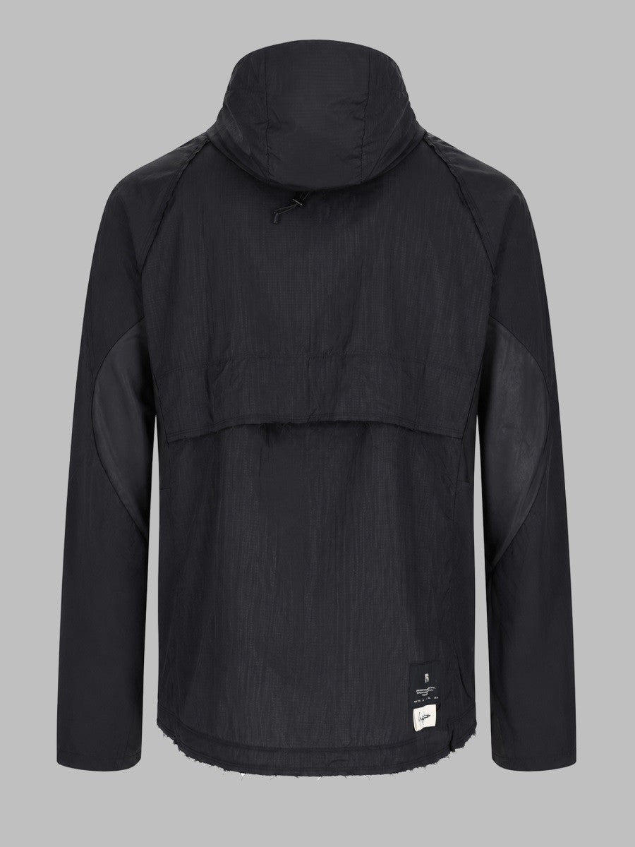 Y-3 Men's Giacca Running Con Cappuccio Zip Black