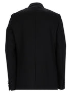 Balenciaga Men's Tailored Single-Breasted Jacket Black, view 2