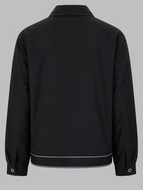 Casablanca Men's Giacca Sportiva Con Zip Black