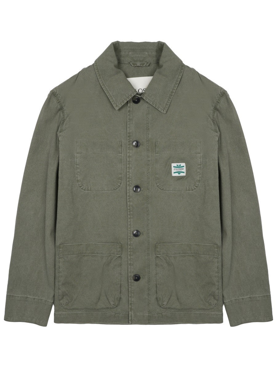 Closed Men's Giacca Worker Green
