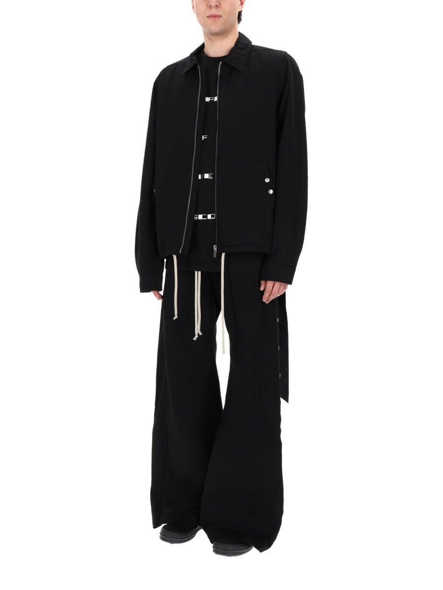 DRKSHDW Men's Giacca Zipfront Black