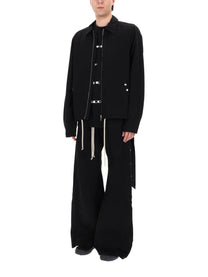 DRKSHDW Men's Giacca Zipfront Black