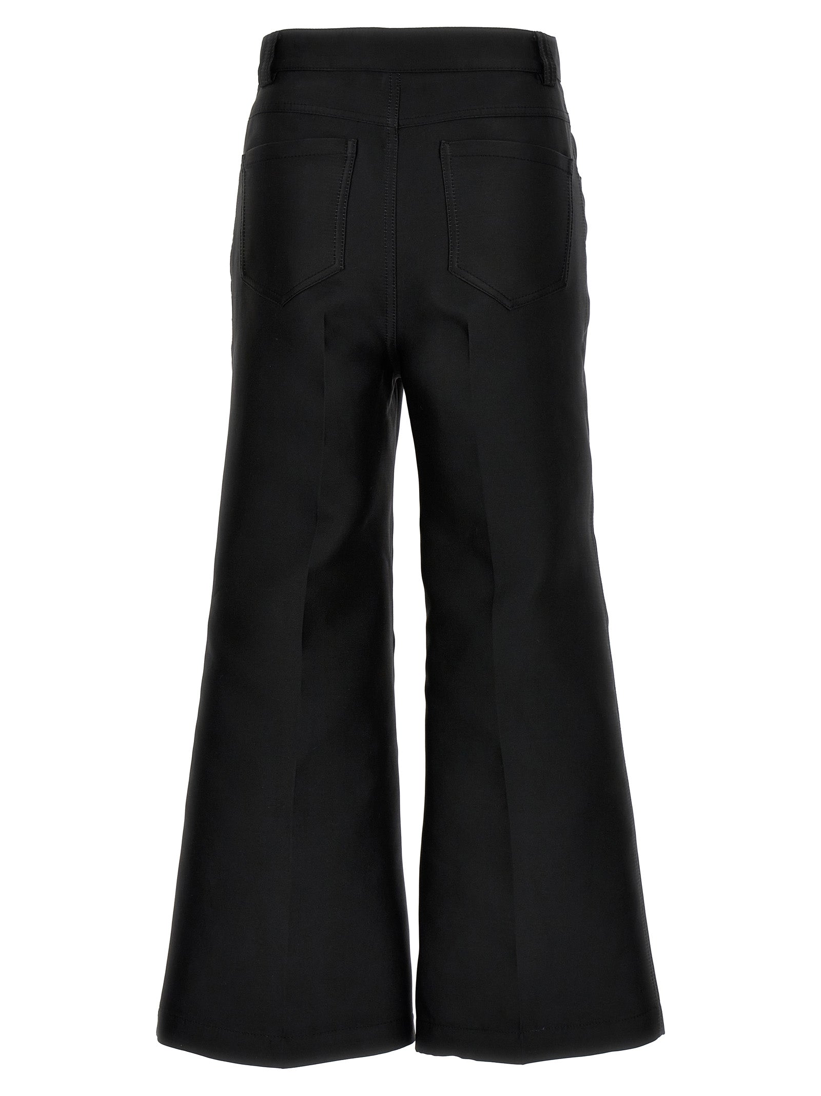 GIAMBATTISTA VALLI - GIAMBATTISTA VALLI - Cropped silk blend pants - Women’s Pants