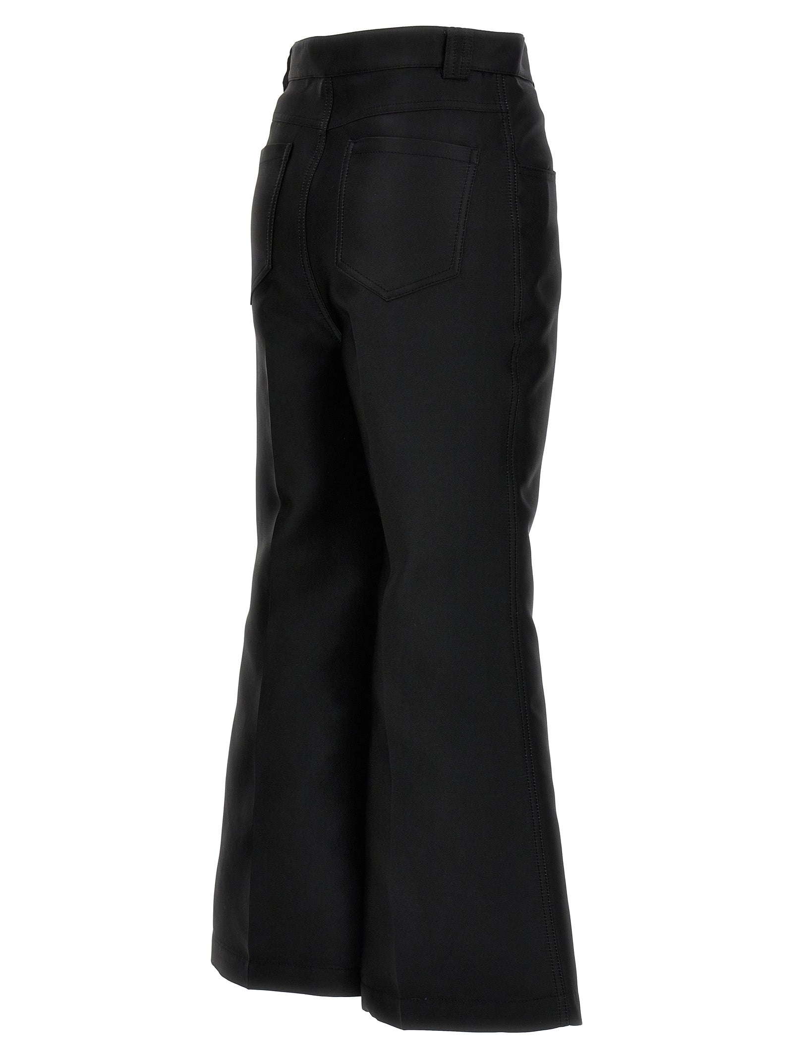 GIAMBATTISTA VALLI - GIAMBATTISTA VALLI - Cropped silk blend pants - Women’s Pants