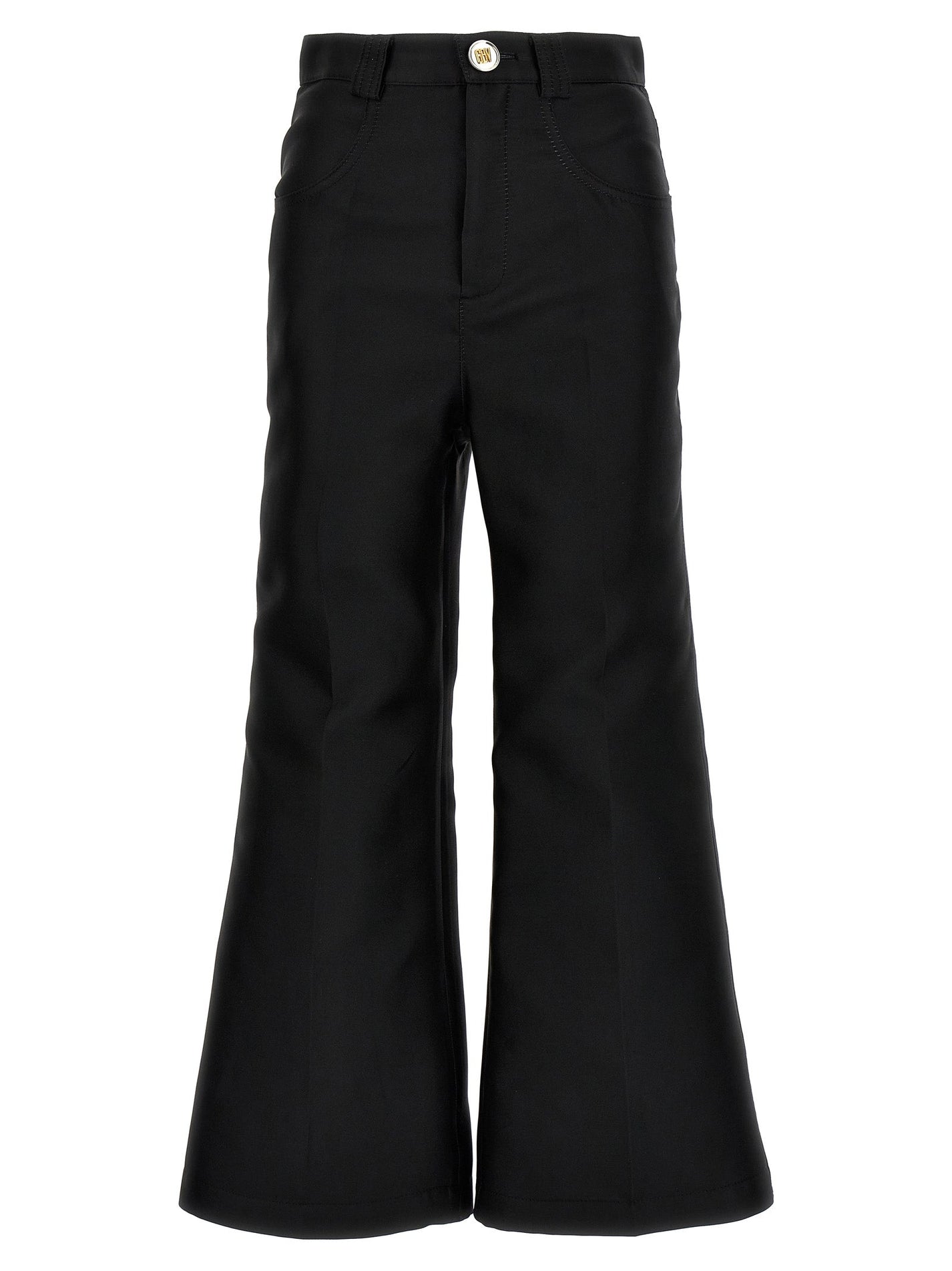 GIAMBATTISTA VALLI - GIAMBATTISTA VALLI - Cropped silk blend pants - Women’s Pants