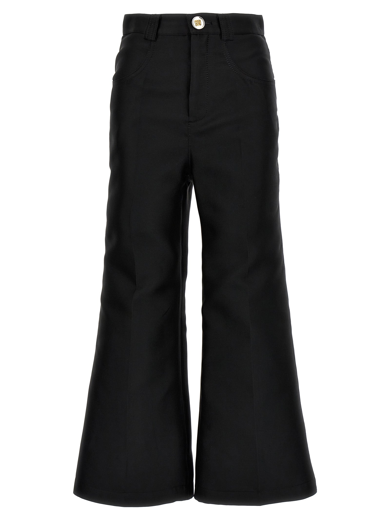 GIAMBATTISTA VALLI - GIAMBATTISTA VALLI - Cropped silk blend pants - Women’s Pants