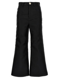 GIAMBATTISTA VALLI - GIAMBATTISTA VALLI - Cropped silk blend pants - Women’s Pants