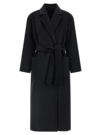 Max Mara Studio Giambo Coat Black