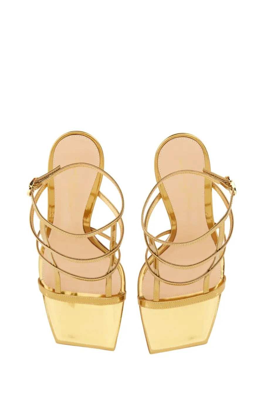 Gianvito Rossi Women's Sandal Mondry Gold, view 5