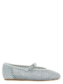 Le Silla Gilda Ballet Flats Silver