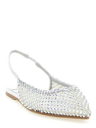 Le Silla Gilda Ballet Flats Silver, view 2