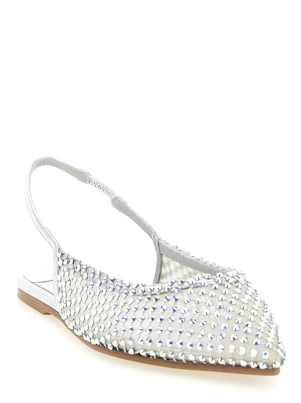 Le Silla Gilda Ballet Flats Silver