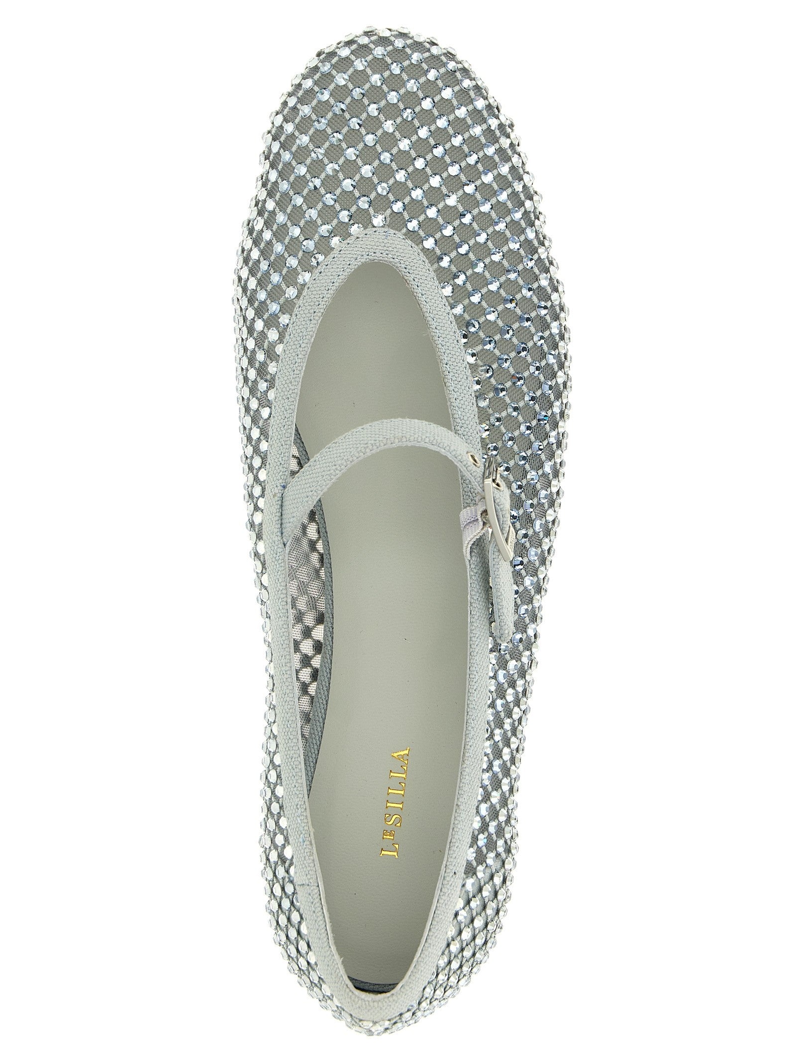 Le Silla Gilda Ballet Flats Silver